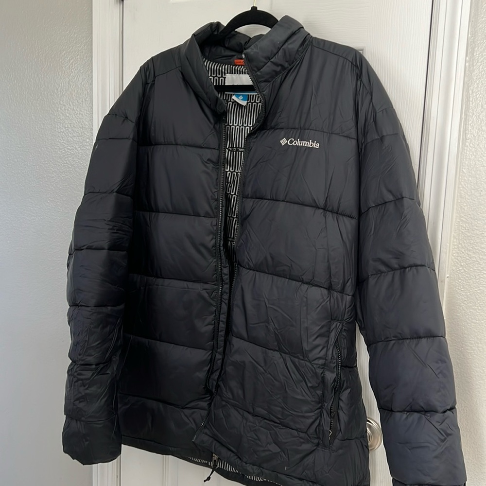 Columbia puffer coat.